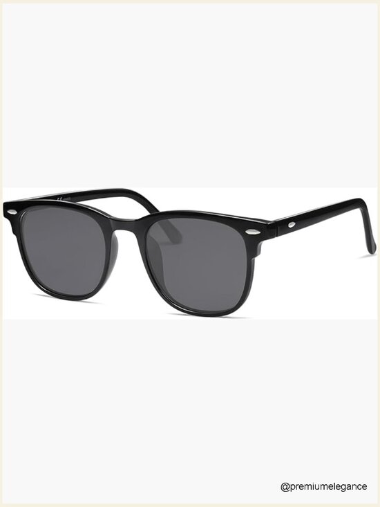 Retro Vintage Square Polarized Sunglasses UV Protection TR90
